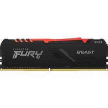 Kingston 16GB Fury Beast Rgb 3600MHZ CL18 Ddr4 Masaüstü Ram