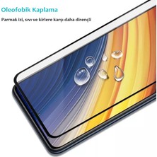 CepStok Xiaomi Poco X3 Pro Kırılmaz Cam Tam Full Kaplayan 5d Ekran Koruyucu