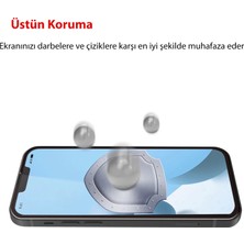 CepStok Apple Apple iPhone  13 Kırılmaz Cam Tam Kaplayan Full Kavisli Temperli Ekran Koruyucu