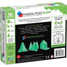 Magna-Tiles Gece Parlayan 16'lı Set