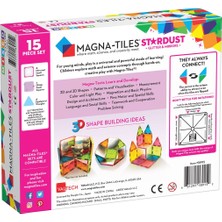 Magna-Tiles Parıltılı ve Aynalı 15'li Set