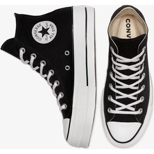 Converse Chuck Taylor All Star Lift Hi Kadın Platform Siyah Sneaker 560845C.001