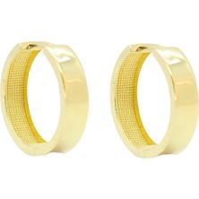 Cigold Taşsız Küpe 14  Ayar Altın 3.96 Gr OA-K201027184