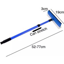Ayla Stand 2 In 1 Teleskopik Kanatlı Cam Silecek Temizleyici Silecek