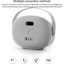 W-King T8 30W Fm Bluetooth Hoparlör (Beyaz) (Yurt Dışından)