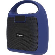 Zealot S42 Taşınabilir Fm Radyo Bluetooth Hoparlör (Mavi) (Yurt Dışından)