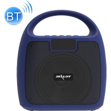 Zealot S42 Taşınabilir Fm Radyo Bluetooth Hoparlör (Mavi) (Yurt Dışından)