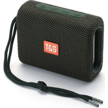 T&g TG313 Taşınabilir Açık Su Geçirmez Bluetooth Hoparlör (Yeşil) (Yurt Dışından)