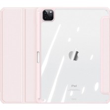 Dux Ducis iPad Pro 11 (2018,2020,2021) Kılıf  Kalem Bölmeli Toby Series Pembe
