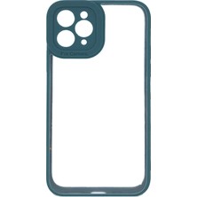 Nettech Apple iPhone 11 Pro Uyumlu Güçlü Kamera Koruma Silikon Kılıf