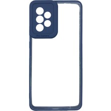 Nettech Samsung Galaxy A72 Uyumlu Güçlü Kamera Koruma Silikon Kılıf