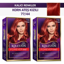 Wella Koleston Kit Saç Boyası 77/44 Kor Ateşi Kızılı 2x Paket