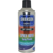 Swanson Works Sprey Boya Siyah 400 ml 24 Adet