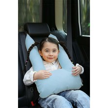 Bundera Pillow Çocuk Emniyet Kemer Yastığı Oto Emniyet Kemeri Mavi