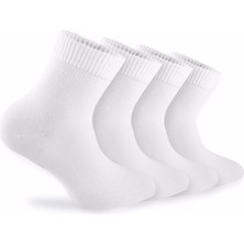 Nova Socks Kadın 4'lü Bambu Lastiksiz Sıkmayan Extra Rahat Şeker Çorabı / Çorap