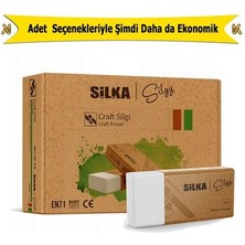 Silka Craft Beyaz Silgi Orta Boy 1 Adet