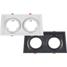 Helios 95-0102S Helios AR111 Ikili Kasa Siyah