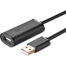 Ugreen USB 2.0 Sinyal Güçlendiricili Uzatma Kablosu 10 Metre
