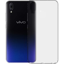 Microcase Vivo Y1S 0.2 mm Ultra Ince Soft Silikon Kılıf - Şeffaf