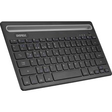 Everest KB-BT82 Siyah/Gümüş Bluetooth Ultra İnce+Şarjlı Q Mac/Win/Android/Ios Uyumlu Kablosuz klavye