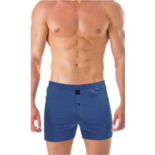 The Don Indigo Mavisi Jersey Penye/örme Erkek Boxer
