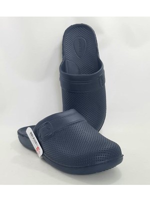 Gezer Kapalı Eva Lacivert Balkon Lavabo Günlük Hafif Terlik