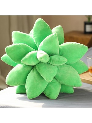 Lovoski Succulents Kaktüs Atmak Yastık Yeşil 25 cm (Yurt Dışından)