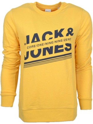 Jack & Jones Erkek Yolk Yellow Sweatshirt