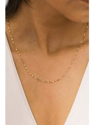 Yavuz Kuyumculuk Altın Italyan Aynalı Zincir