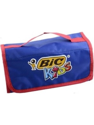 Bic Kids 4 Bölümlü Kalem Çantası Hafif Yapı ile Okul ve Ofis İçin Uygun 1 Adet