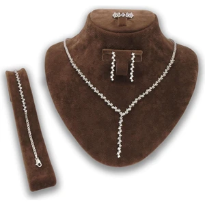 Osmanlı Gümüş Alin Kadın Gümüş Su Yolu Set - Kolye, Bileklik, Küpe, Yüzük