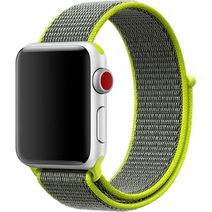 Apple Watch Uyumlu Serisi 1/2/3/4/5/6 Se Spor Loop Dokuma Hasır Kordon 38 Mm/40 mm