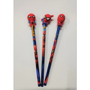 Spiderman Kurşun Kalem ve Kalem Başlıkları Seti