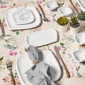 Tiny 26 Parça 6 Kişilik Porselen Kahvaltı/Servis Takımı