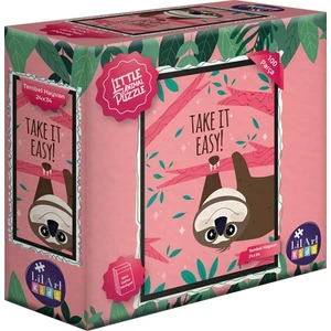 Lilart Puzzle Tembel Hayvan - 96 Parça