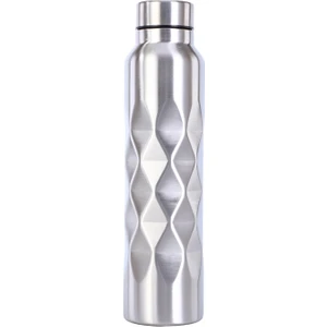 Weather Forecast Paslanmaz Çelik Gri 1000 ml Spor Matara CIN338