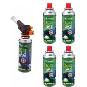 Kamp Kartuş Tüp 227 gr Çakmaklı Pürmüz Set 5'li
