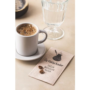 Kahve Mottolu Peçete 24 'lü