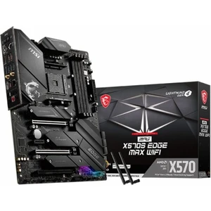 Msı Mpg X570S Edge Max Wıfı Amd X570 Soket Am4 Ddr4 5300(OC)MHZ Atx Gaming (Oyuncu) Anakart