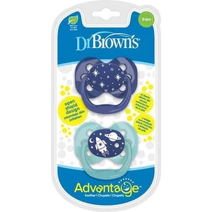 Dr. Brown's Advantage Emzik 0-6 Ay Mavi Ikili Paket