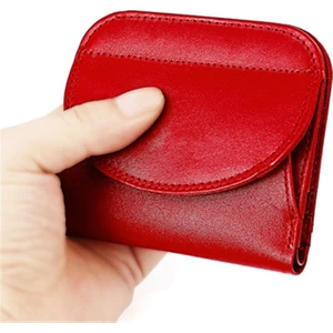 İyi Çanta Kadınlar Içın Cüzdan Vintage Hakiki Deri Kadın Cüzdanı Kore Moda Bozuk Para Cüzdanı Kart Sahibi Rfıd Küçük Cüzdanlar Portfel Damski (Yurt Dışından)