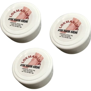 3 Kutu Ayak Bakım Kremi Koku Mantar Ayak Mayasıl Kremi 3X50ML