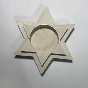 Rocart Home Beton Yıldız Tealight Mumluk