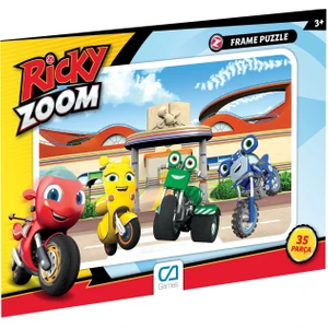 Ca Games Ricky Zoom Frame Puzzle 35 -2