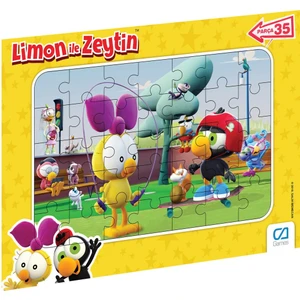 Ca Games Limon Ile Zeytin Frame Puzzle 35-2