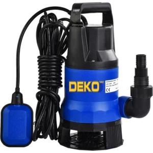 Turkey QSB550 550W Plastik Gövdeli Kirli ve Temiz Su Dalgıç Pompa Seti Şamandıralı Otomatik Paket DKT-550D ECD-DKT-550D