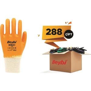 Kn2+ Pamuk Nitril Eldiven 1 Koli 288 Çift