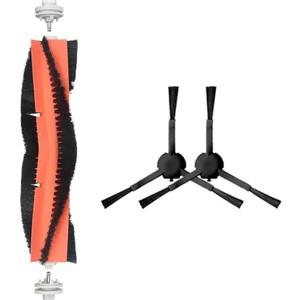 Xiaomi Mop 2 Pro+3D (DİKKAT:KAMERALI-PLUS GLOBAL) Uyumlu 1 Adet Ana Fırça+2 Adet Yan Fırça