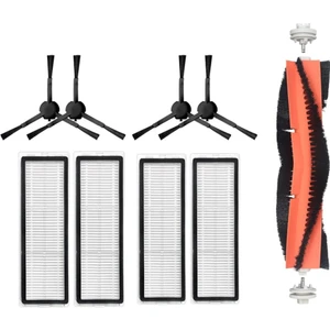 Xiaomi Mop 2 Pro+3D (DİKKAT:KAMERALI-PLUS GLOBAL) Uyumlu Özel Mopsuz Set-Fırça, Hepa Filtre