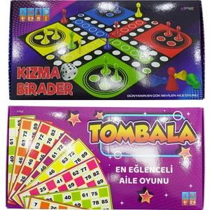 Tombala ve Kızma Birader Kutu Oyun Seti